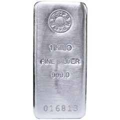 Pamp MMTC Silver Bar 1 kg Front