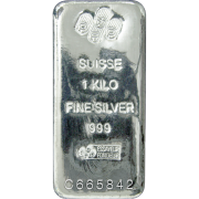 Pamp Suisse Silver Bar 1kg Front