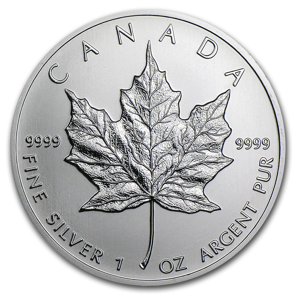 Prior Years Canadian Maple Leaf Silver Coin 1oz Goldsilver Central Pte Ltd