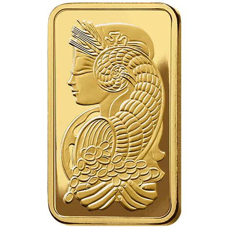 50 grams Pamp Suisse Gold Bar (FrontA)