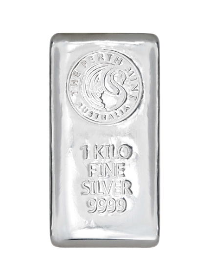 Perth-Mint-1-Kilo-Silver-Cast-Bar-new