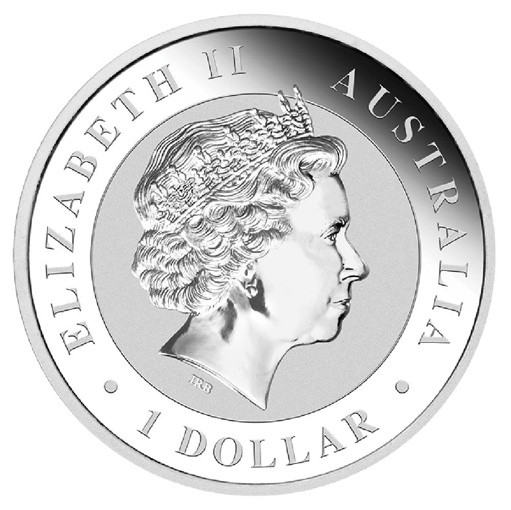 2017 Australia Kookaburra 1oz Silver Coin (Back)