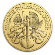 2016 Austrian Philharmonic Gold Coin 1oz (Back)