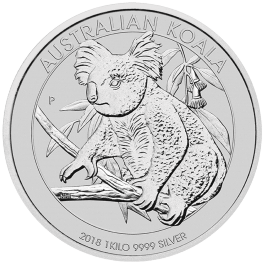2018 Perth Mint Australia Koala Silver Coin 1kg