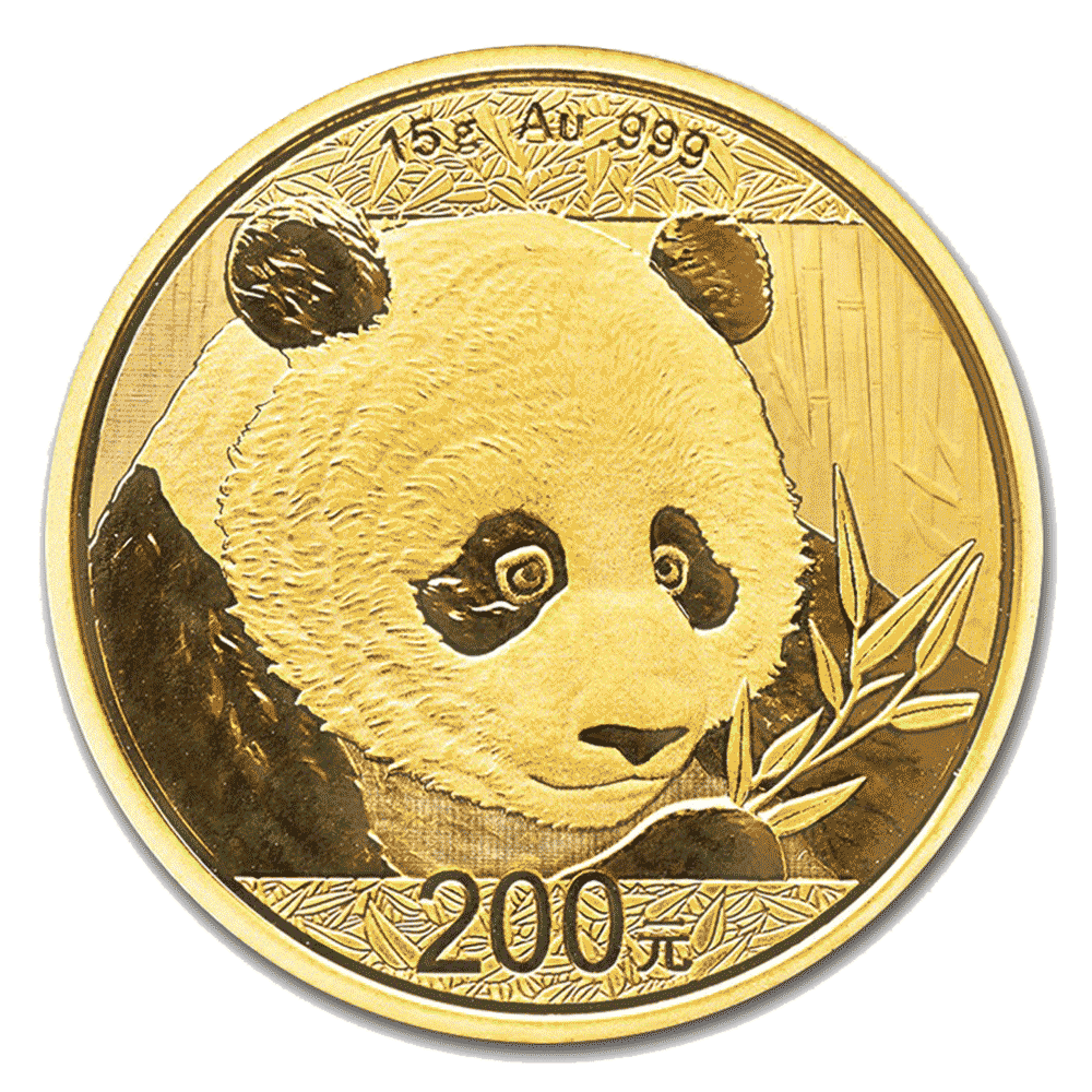 2018-China-Panda-Gold-Coin-15g-Front