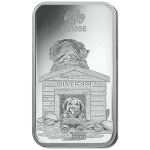 Pamp Suisse Lunar Dog Silver Bar 1oz