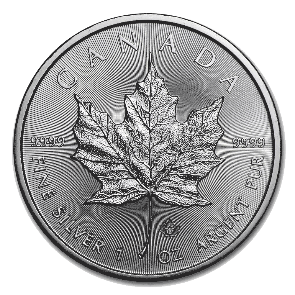 2018-Canadian-Maple-Leaf-Silver-Coin-1-oz-Front