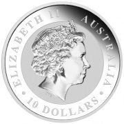 2013 Australian Koala Silver coin 10oz back