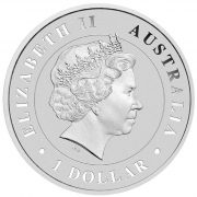 2014 Australian Saltwater Crocodile Silver Coin 1oz_back