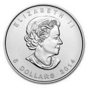 2014 Canadian Silver Birds of Prey Series Bald Eagle Coin 1oz_back