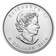 2014 Canadian Silver Birds of Prey Series Bald Eagle Coin 1oz_back
