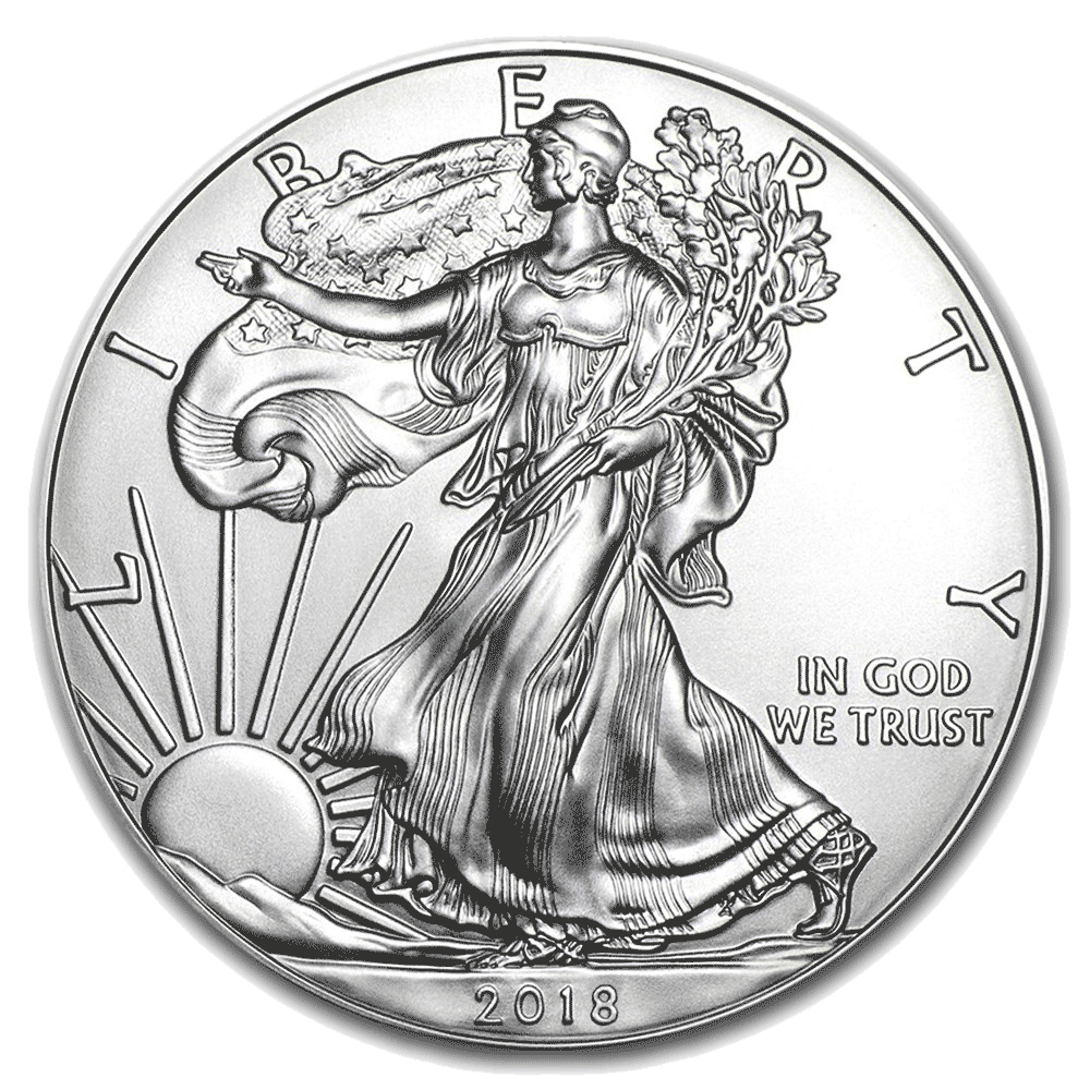 2018-American-Eagle-Silver-Coin-1oz-Front
