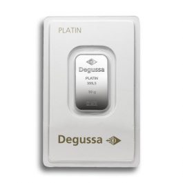 Degussa Platinum Bar 10g A