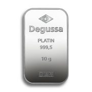 Degussa Platinum Bar 10g C