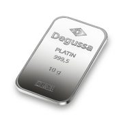 Degussa Platinum Bar 10g D