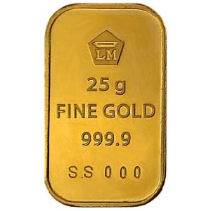 Logam-Mulia-Gold-Bar-25g-Front