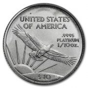 PY American Eagle Platinum Coin 1:10oz (Back)