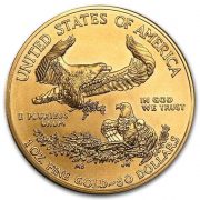 Prior Years American Eagle Gold Coin 1oz (Back)