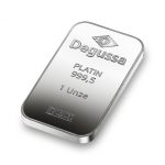 Degussa Platinum Bar 1oz D