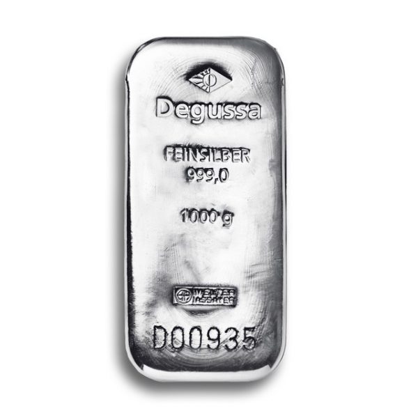 Degussa Silver Bar 1kg A