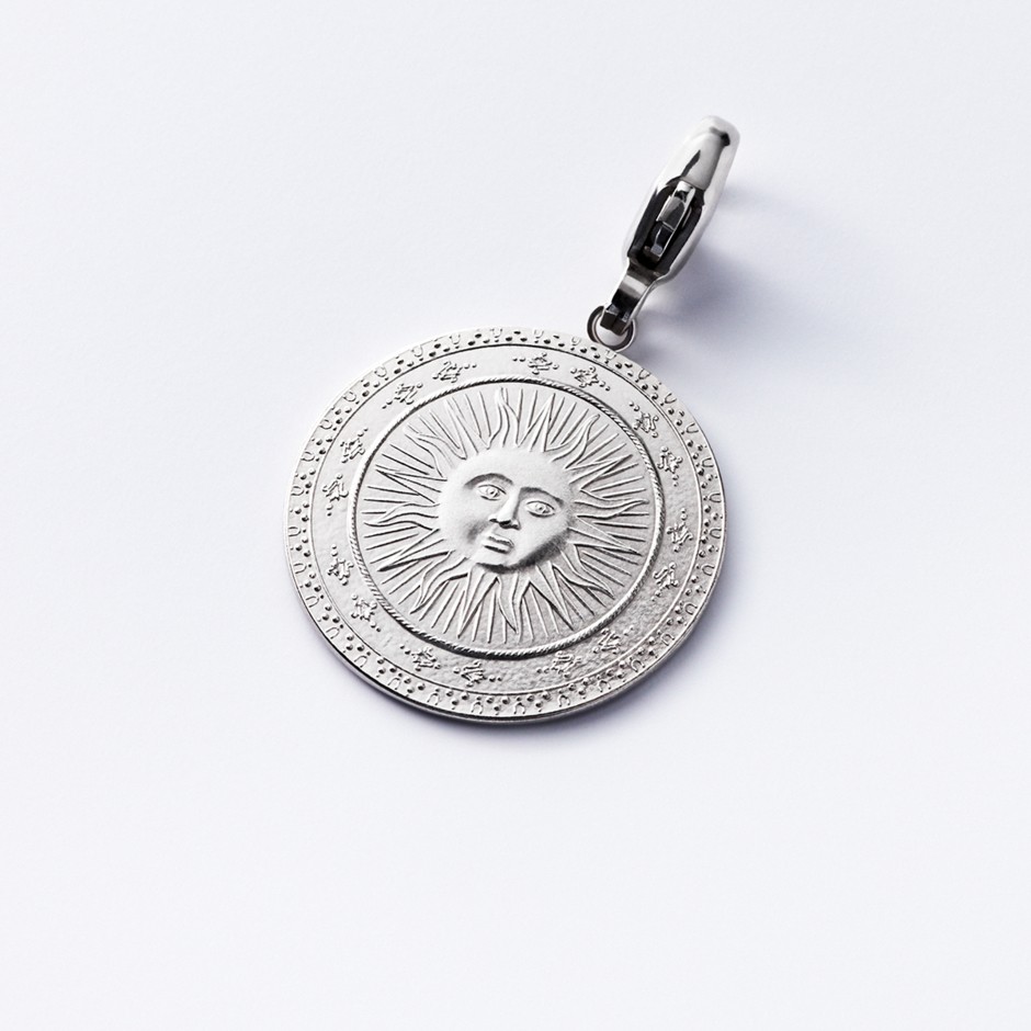 Austrian Mint Silver Sun Charm