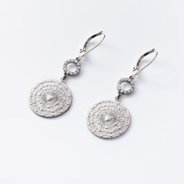 Austrian Mint Silver Love Earrings