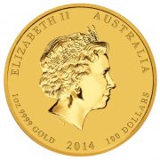 2014 Australian Lunar Horse Gold Coin 1oz