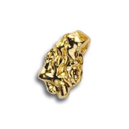 999.9 Degussa Gold Nugget Pendant 1g A