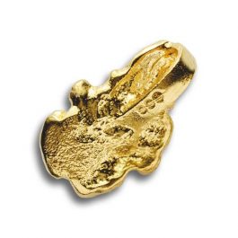 999.9 Degussa Gold Nugget Pendant 1g D