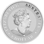 2019 Australian Kangaroo Silver Coin 1oz Back