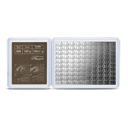 Valcambi Combi Silver Bar 100g C