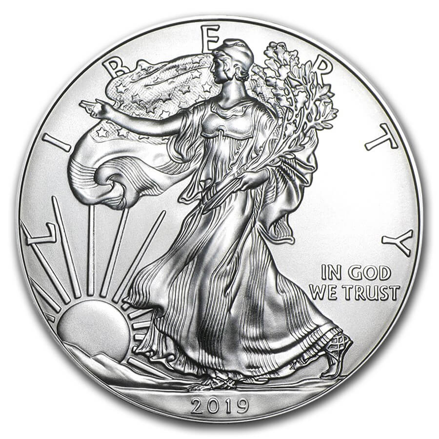 2019 American Eagle Silver Coin 1oz Back (1)