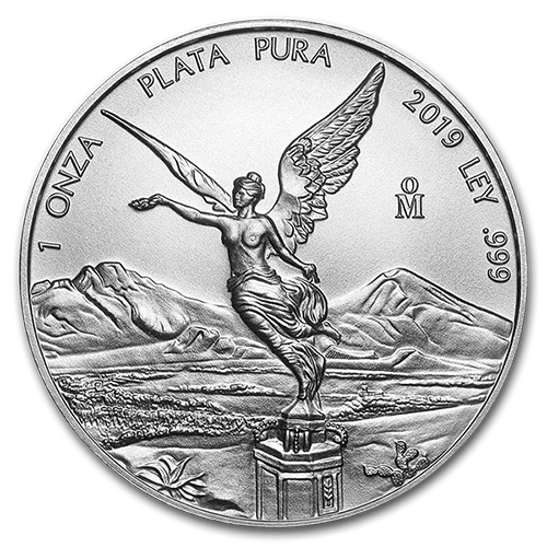 2019 Mexican Libertad Silver Coin 1oz Front