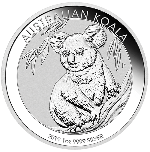 2019 Australian Koala Silver Coin 1oz Front-min