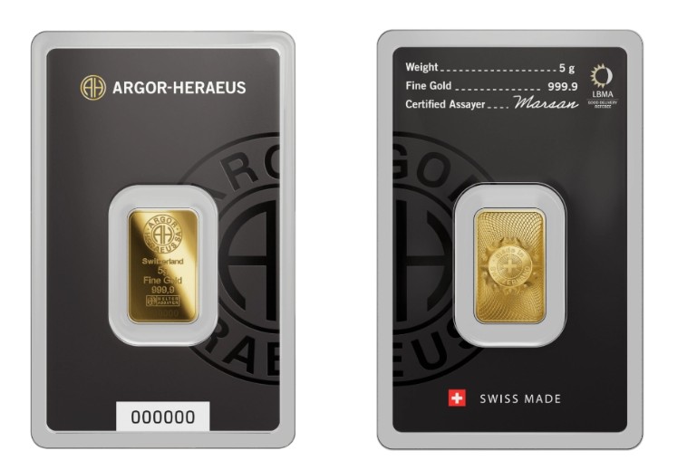 5g Au Minted 999.9