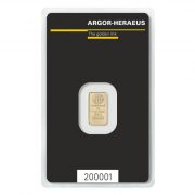 Argor-Heraeus Gold Bar 1g Front