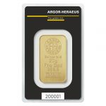 Argor-Heraeus Gold Bar 20g Front