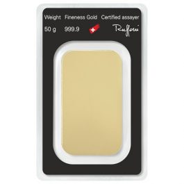 Argor-Heraeus Gold Bar 50g Back