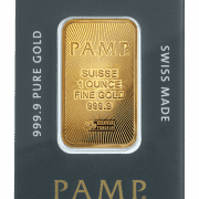 Pamp Suisse Gold Bar 1oz Front copy