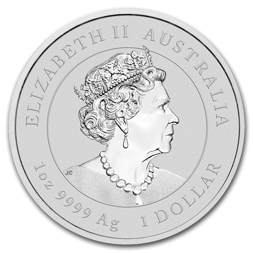 2020 Australian Lunar Rat Silver Coin 1oz Back 2020 Australian Lunar Rat Silver Coin 1oz Back