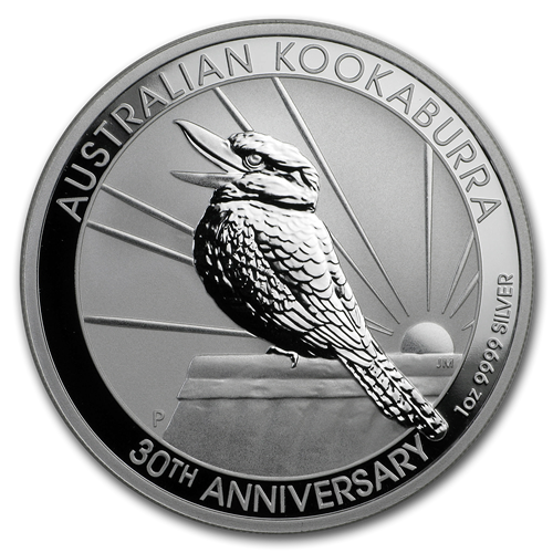 2020 Australian Kookaburra 1oz front