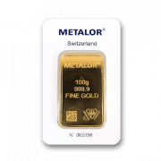 Metalor Gold Bar 100g~2-edited