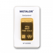 Metalor Gold Bar 100g~3-edited