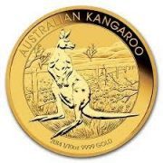 2014 Australian Kangaroo Gold coin 1-10oz