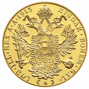 Austrian Mint Modern Re-Strikes 4 Ducat Gold Coin 13.96g (Back)