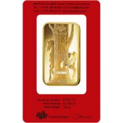 Pamp Suisse Lunar Horse Gold Bar 100g (Back)