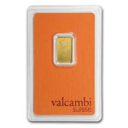 Valcambi Gold Bar 2.5g Front