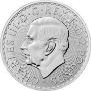 2023 Britannia Silver Coin 1oz (Kings Charles) (back)