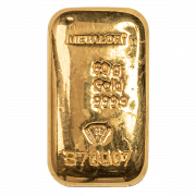 Metalor Cast Gold Bar