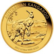 2013 Australian Kangaroo Gold Coin 1_10oz